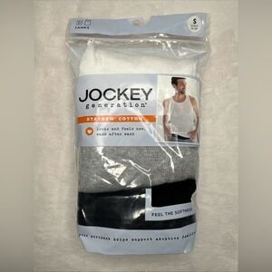 Jockey Generation Men's Tanks 3 Pk Size Small Chest 34-36”